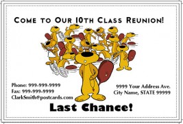 Last Chance Mailers For Class Reunion