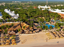 Beach view of the Iberostar Dominicana Hotel