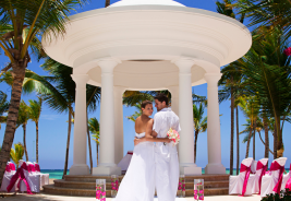 Wedding ceremony at the Barceló Bávaro Palace Deluxe hotel